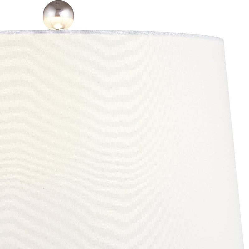 Maxax 31 Inch Standard White Porcelain Table Lamp Set of 2 #T129-WH