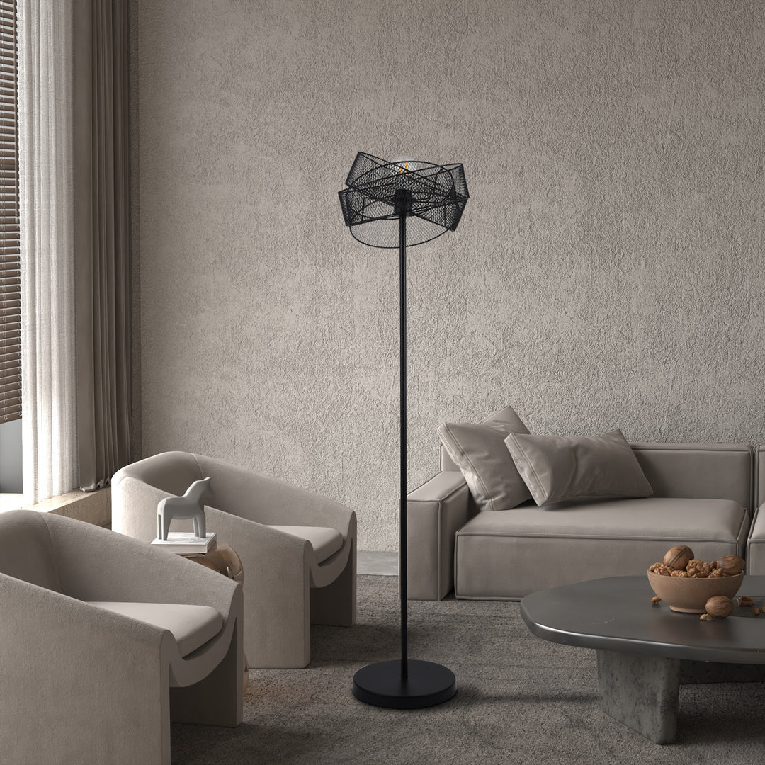 Maxax 52 Inch Novelty Floor Lamp #F501-BK
