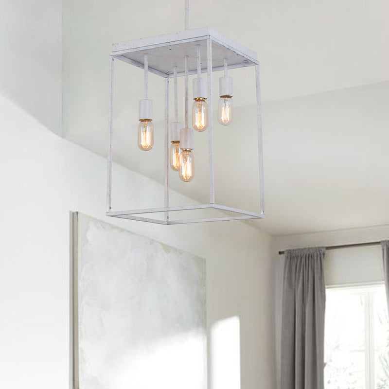 Maxax 5 - Light Square / Rectangle Chandeliers 