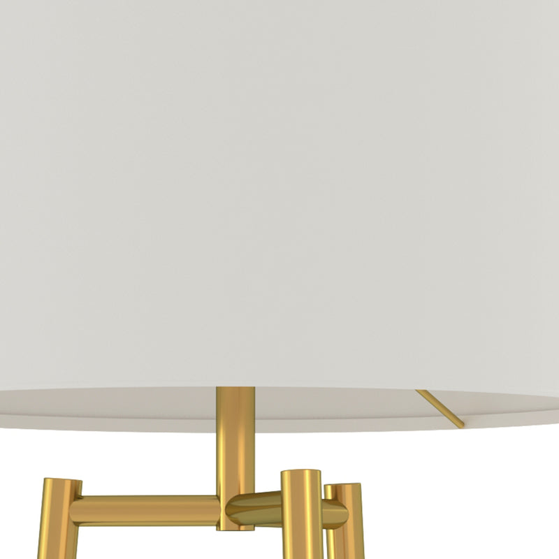 Maxax 63" Floor Lamp With Table 
