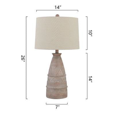26in Table Lamp Set