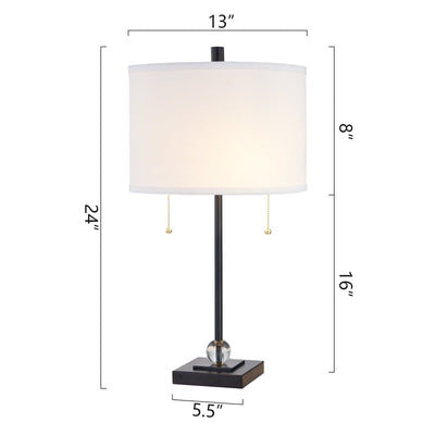 20in country table lamp set