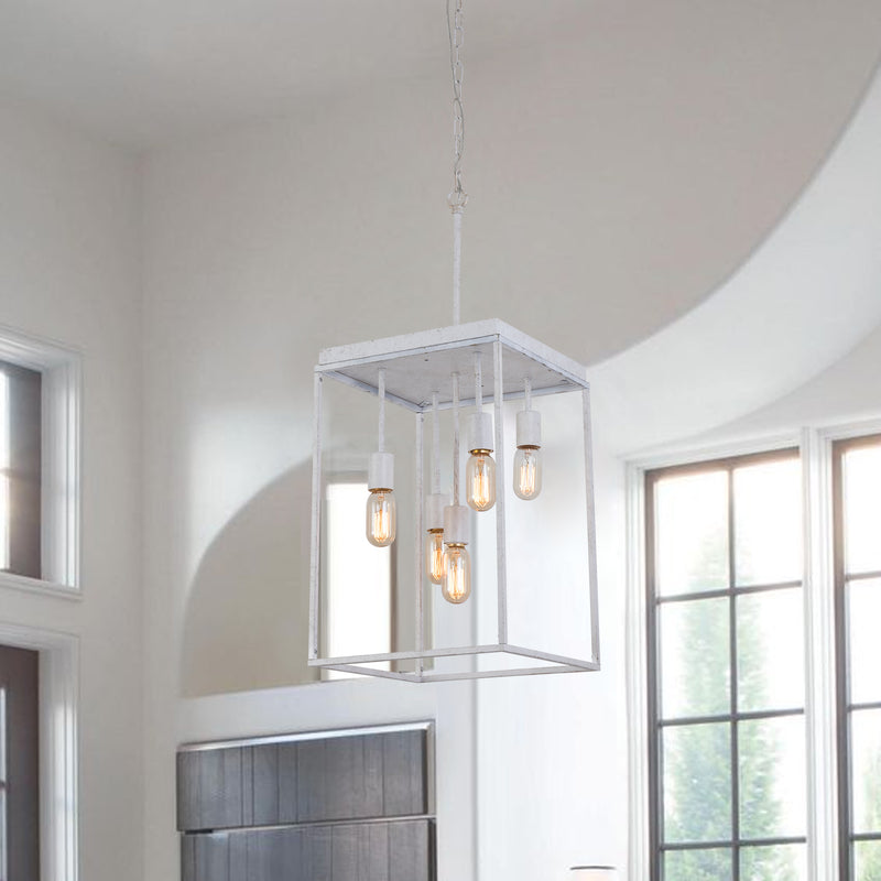 Maxax 5 - Light Square / Rectangle Chandeliers 