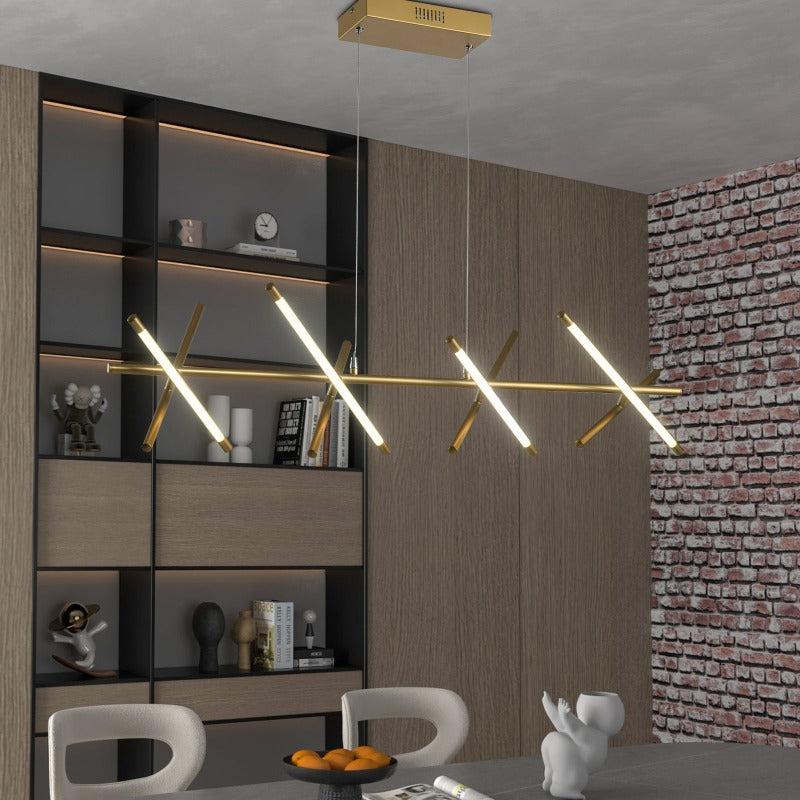 Maxax  1 - Light Kitchen Island Linear LED Pendant 