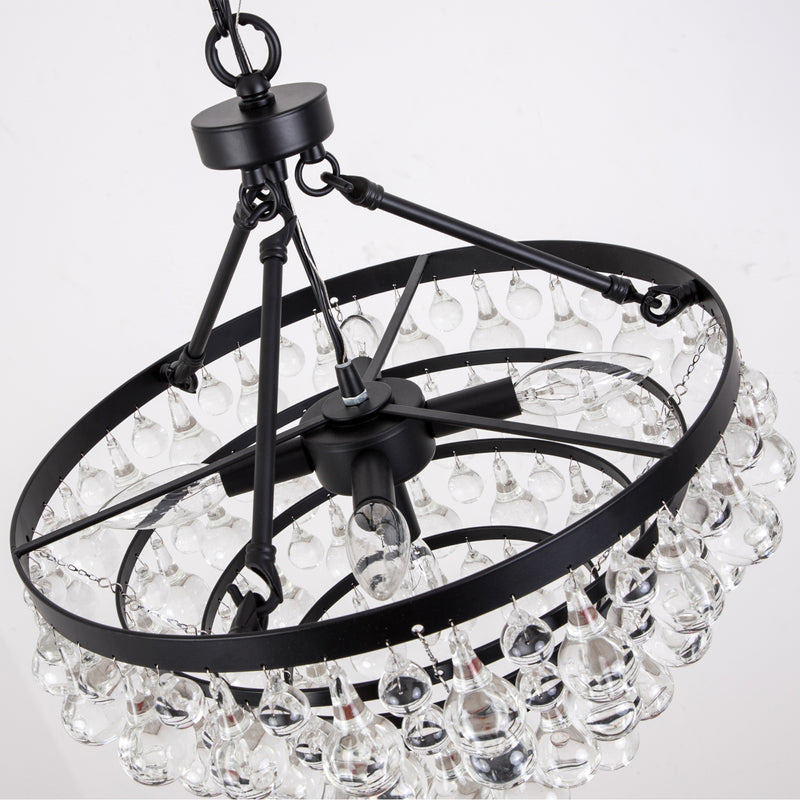 Maxax 5 - Light Dimmable Tiered Chandelier 