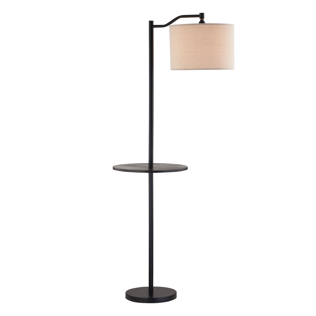 Maxax 60in Tray Table Floor Lamp #F67-Oat