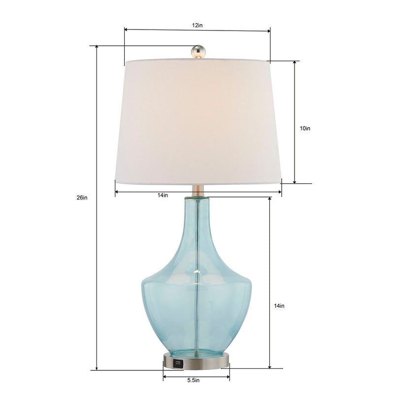 Maxax 26in Standard Table Lamp 
