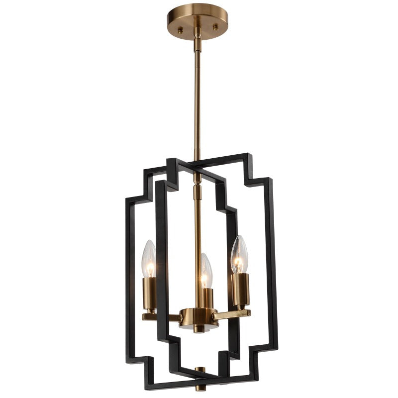 3 light modern design chandelier