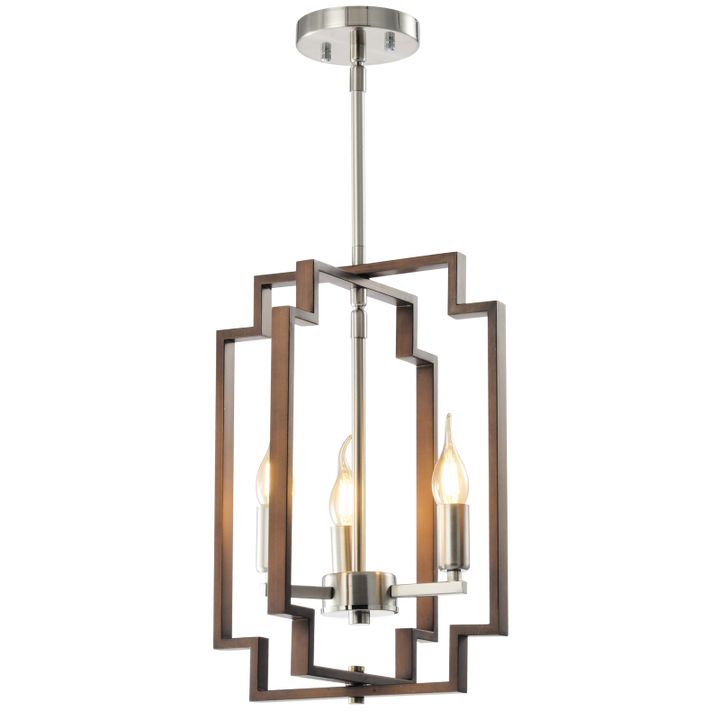 3 light modern design chandelier