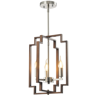 3 light modern design chandelier