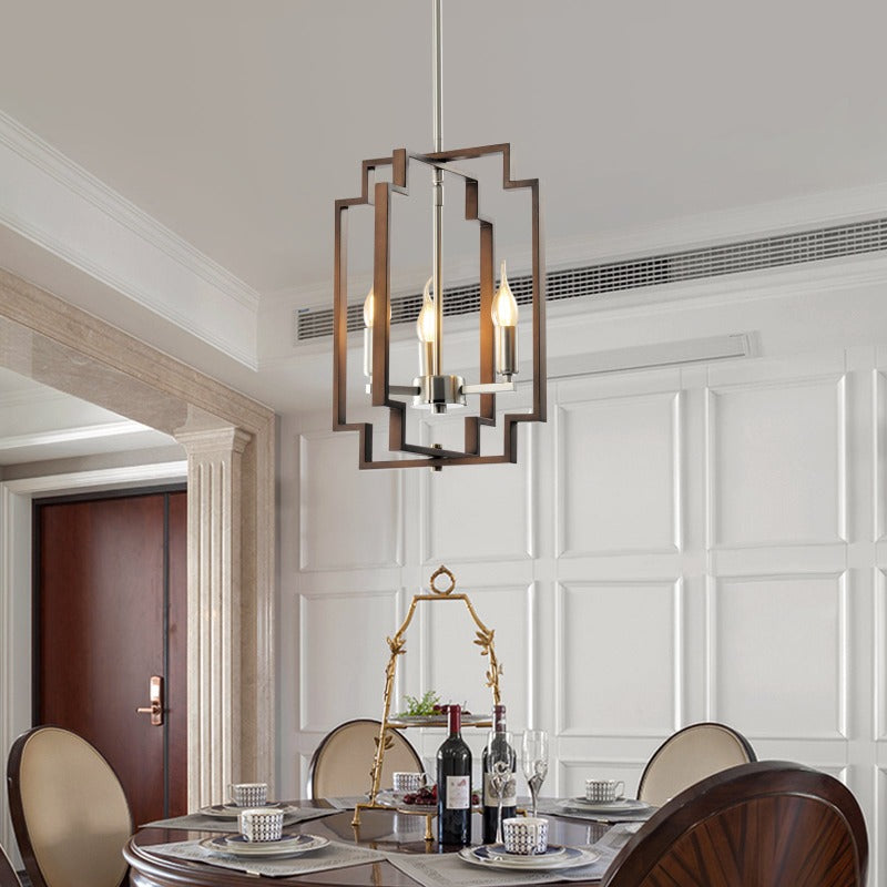 3 light modern design chandelier