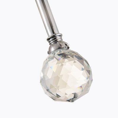 Maxax 6 - Light Chrome Sputnik Sphere Chandelier with Crystal balls #MX19103-6CH-P