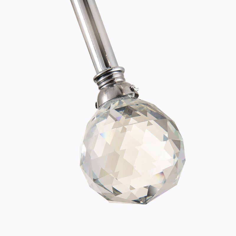 Maxax 6 - Light Chrome Sputnik Sphere Chandelier with Crystal balls 