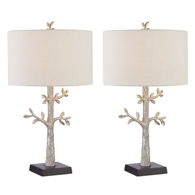 Maxax 26.5in Antique Gold Table Lamp Set (Set of 2)#T31-GD