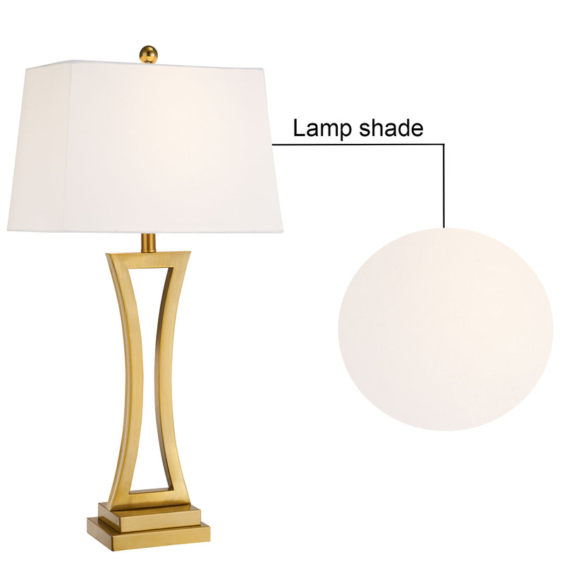 Maxax 30.75in Farmhouse Table Lamps Set of 2 