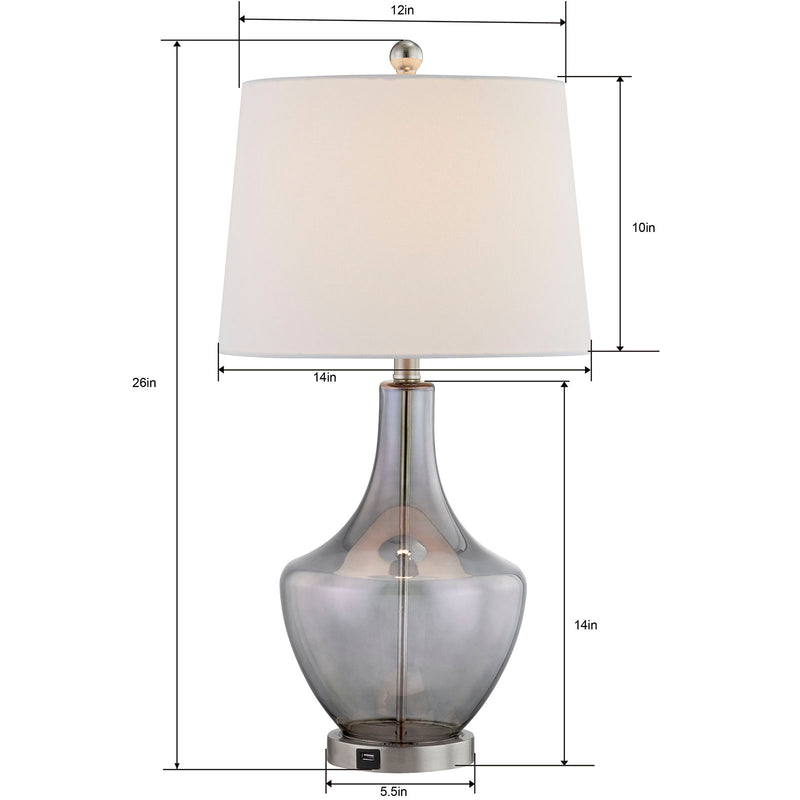 Maxax 26in Standard Table Lamp 