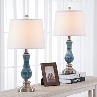 bedside table lamps set of 2