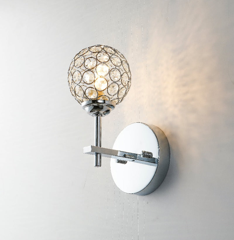 Chrome Armed Sconce