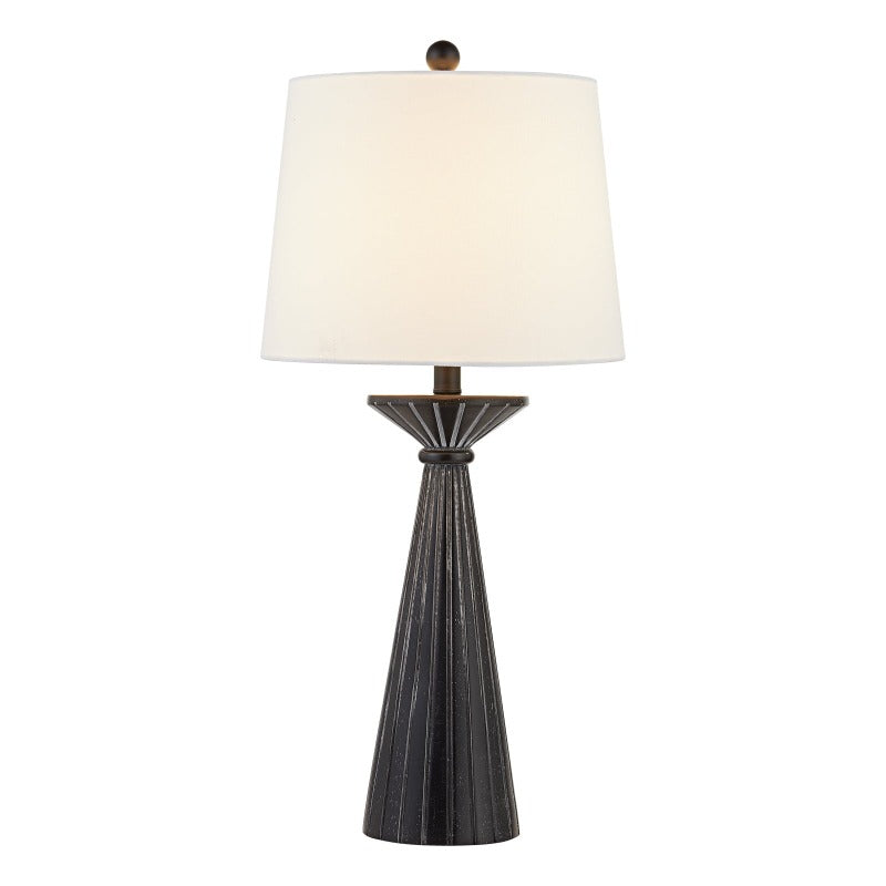 29in black table lamp set of 2