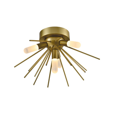 MAXAX 4 - Light 16.92in Sputnik Sphere LED Flush Mount #MX21036-C4GD