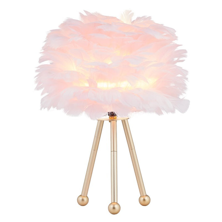 Feather Table Lamp